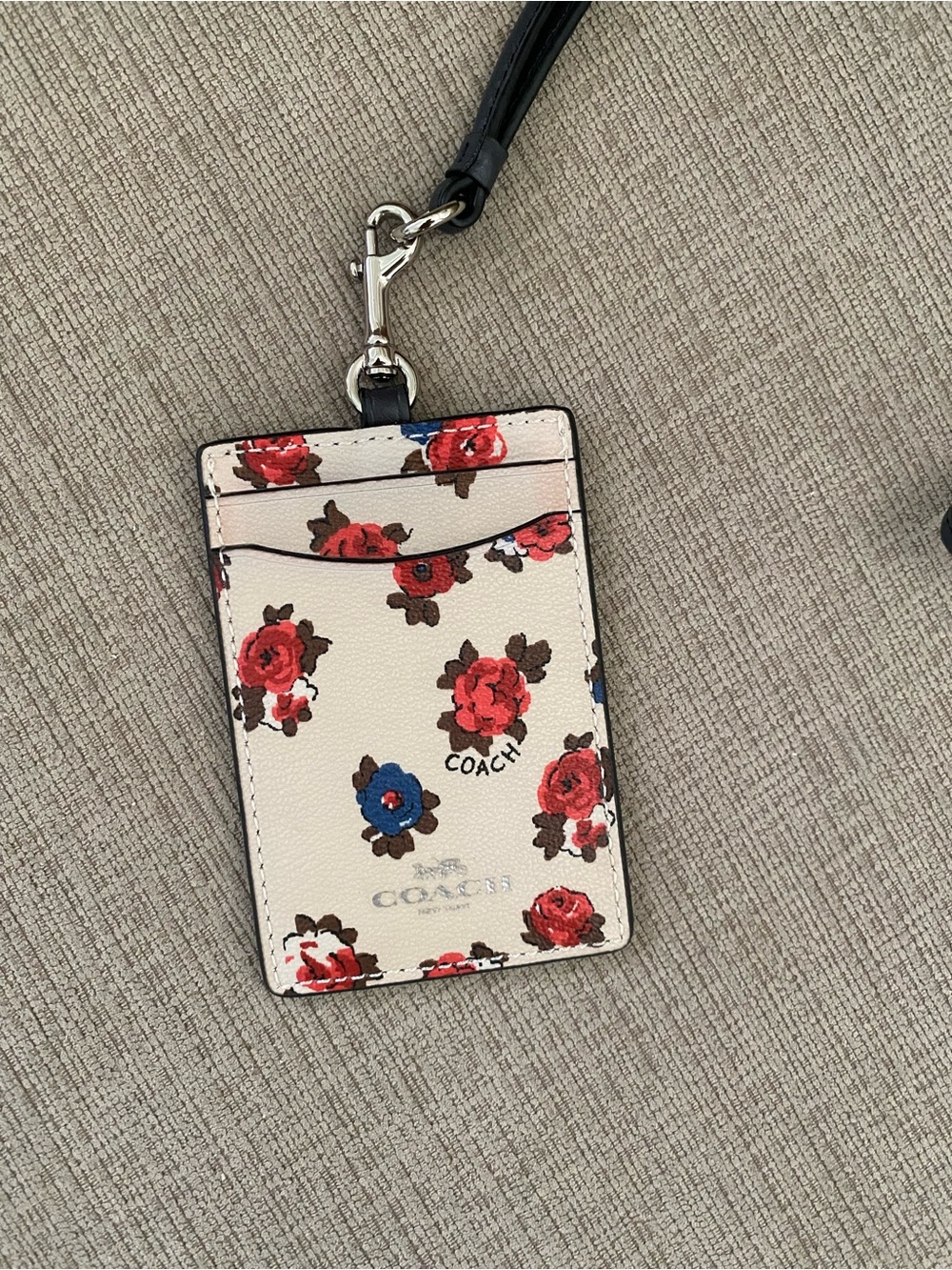 Coach lanyard